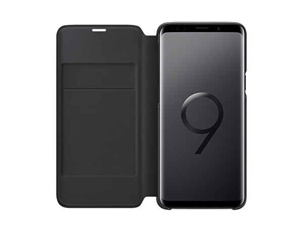 Samsung S9 Led Vıew Kılıf Siyah 3