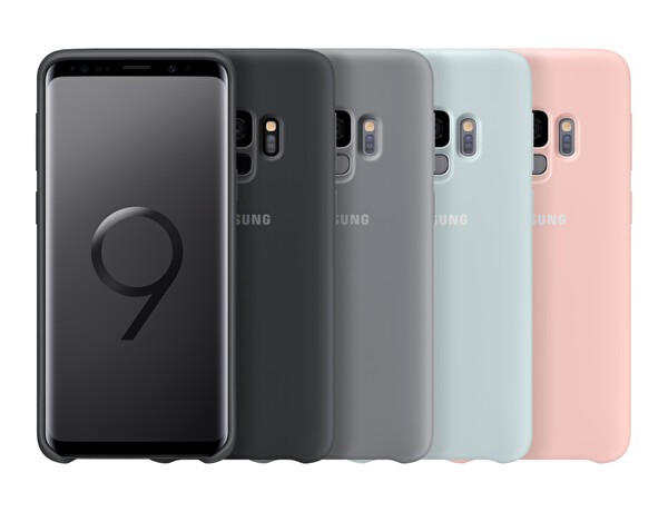 Samsung S9 Sılıcone Kılıf Mavı