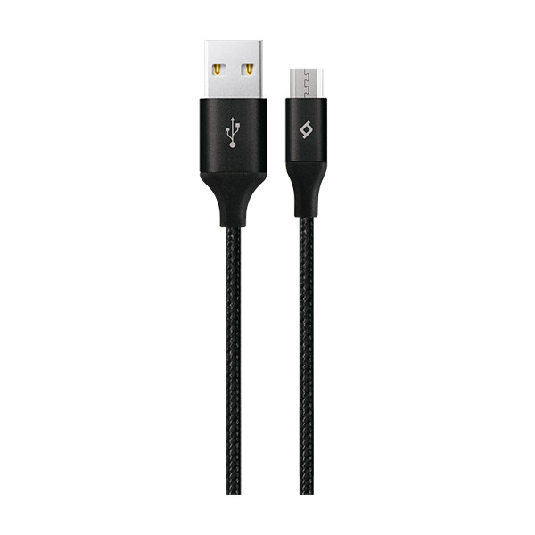 Ttec Alumicable Xl Micro Usb Sarj Kablosu 2Mt.-Siyah