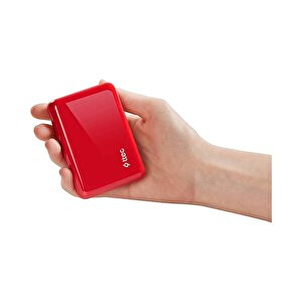 Ttec Recharger 10.000 mAh Taşınabilir Şarj Aleti - Kırmızı