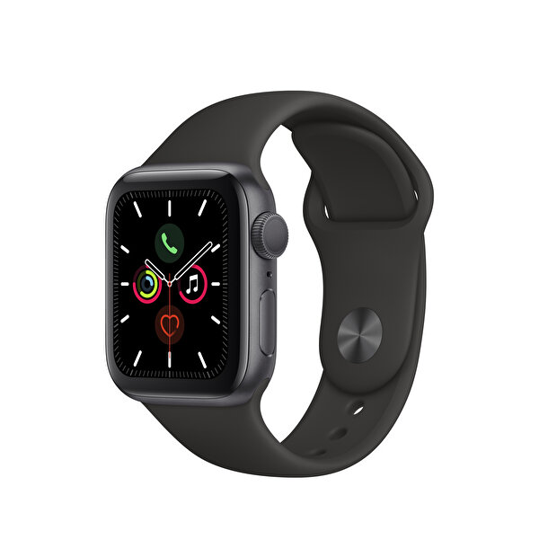 Apple Watch S5 GPS 40MM Space Grey Alüminyum Kasa Siyah Spor Kordon Fiyatı  ve Özellikleri