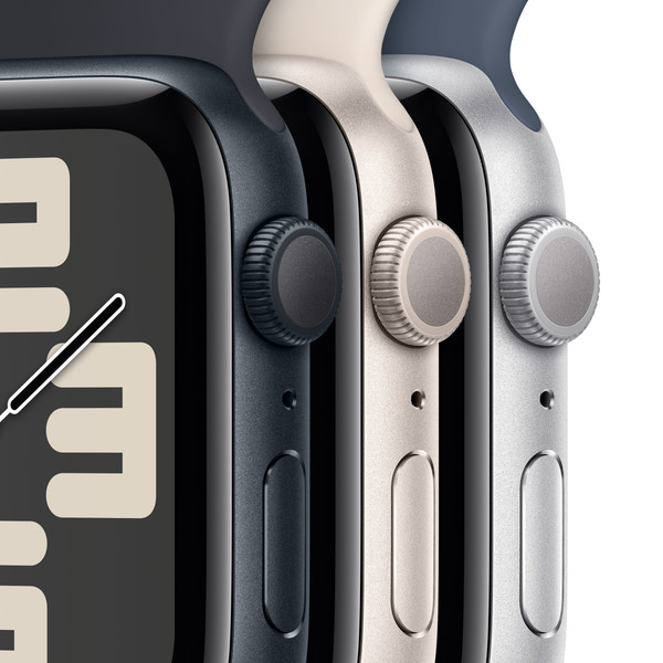 Apple Watch Se Gps 44mm Gece Yarısı Alüminyum Kasa ve Gece Yarısı Sport Loop