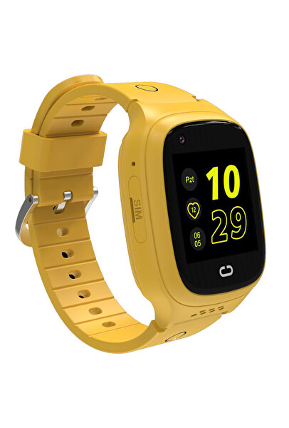 Qfit Q4 4.5G Sarı Akıllı Çocuk Saati