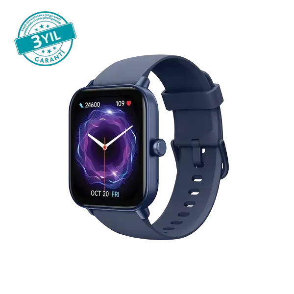 Ttec 2SW01M Tempus 46 mm TFT Ekranlı Kare Plastik Kasa Lacivert Akıllı Saat