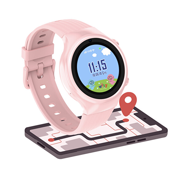 Wiky Watch 5S Pembe Akıllı Çocuk Saati