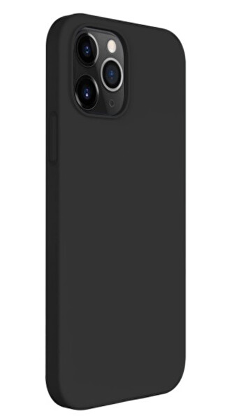 Preo Nano iPhone 12 12 Pro Silikon Telefon Kılıfı Siyah 4