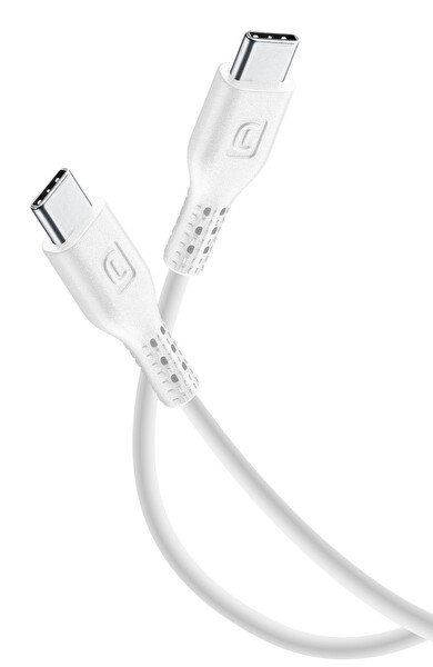 Cellular Line USB Cable Home USBDATACUSBC2C2MW USB-C - USB-C Şarj Ve Data Kablosu 2M Beyaz