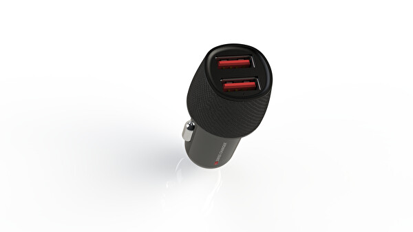 Swiss Charger SCH-50027 17W Usb 2 Çıkışlı Hızlı Araç Şarj