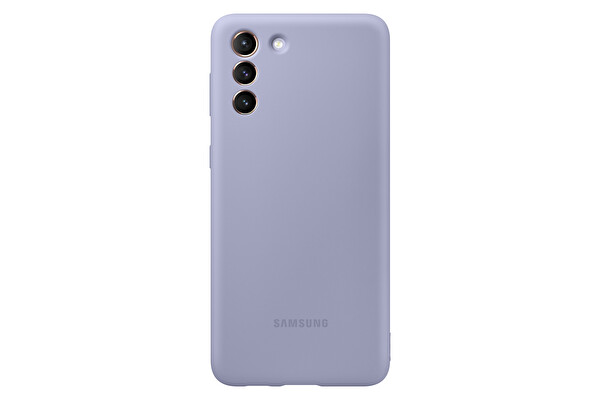 Samsung Galaxy S21+ Silikon Telefon Kılıfı Mor