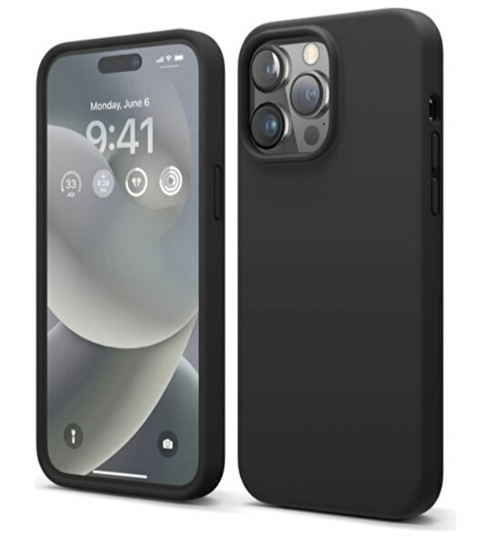 Preo iPhone 14 Pro Max Nano Siyah Telefon Kılıfı