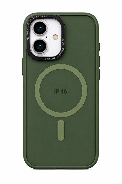 PREO IPHONE 16 MAGSAFE TELEFON KILIFI YEŞIL