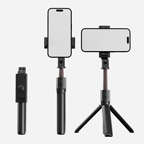 Preo SLF01 Kumandalı Tripod Selfie Çubuğu