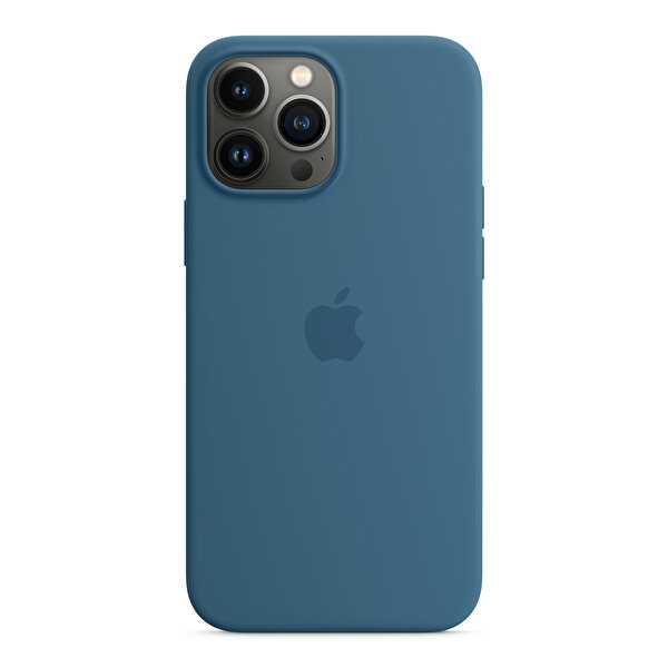 Apple MM2Q3ZM/A iPhone 13 Pro Max Uyumlu MagSafe Özellikli Silikon Kılıf Kutup Mavisi