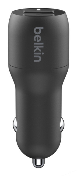 Belkin 24W Hızlı Araç Şarj Cihazı 2 Port USB Siyah