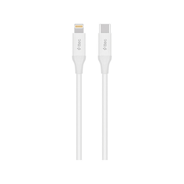 Ttec Type-C Lightning 150 CM Beyaz Hızlı Şarj Kablosu
