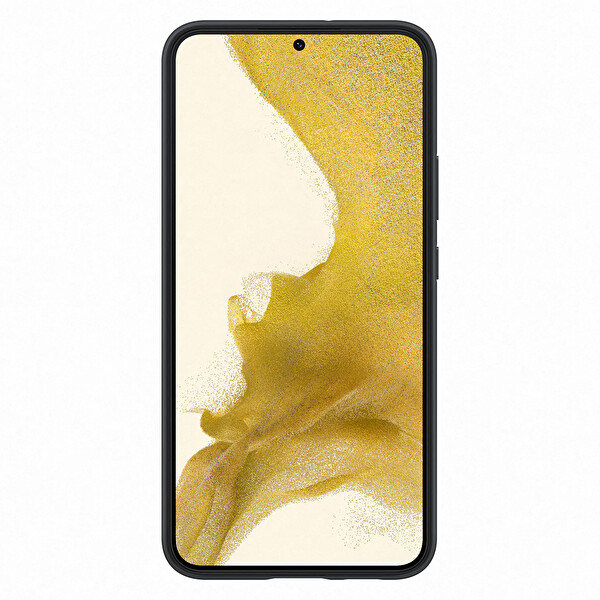 Samsung Galaxy S22 Plus Silicone Telefon Kılıfı Metil Sarısı