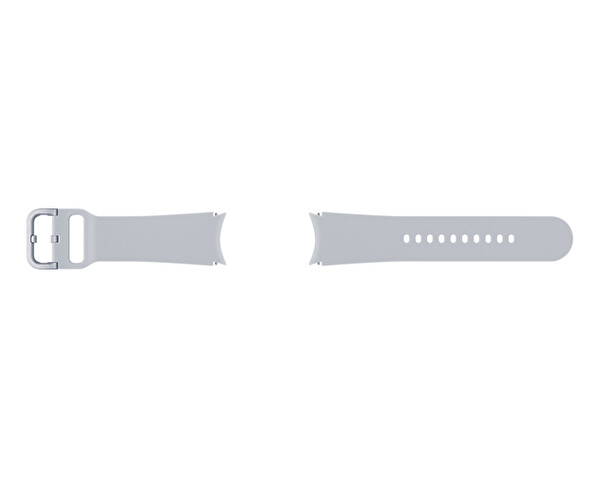Samsung Galaxy Watch4 Spor Kordon 20 MM S/M Gümüş