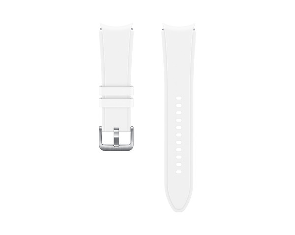 Samsung Galaxy Watch4 Ridge Spor Kordon 20 MM M L Beyaz