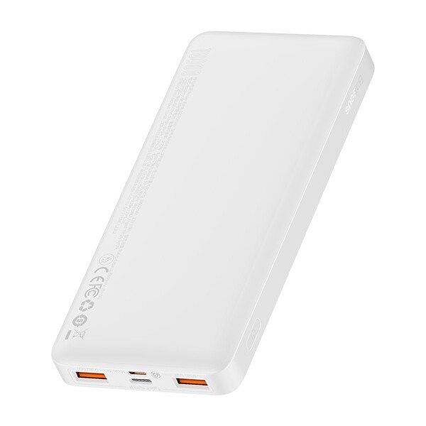 Baseus Bipow 10.000 Mah 20W Beyaz Digital Display Powerbank