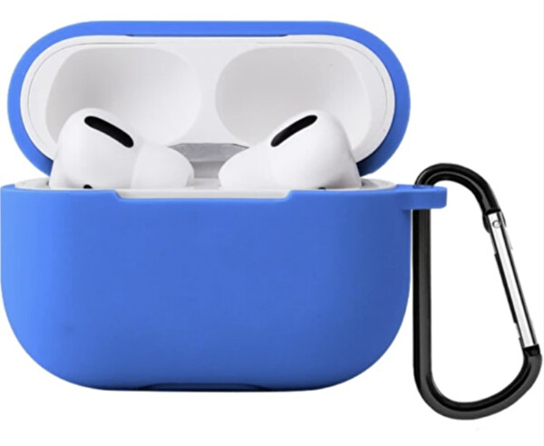 Preo Airpods Pro Uyumlu Taşıma/Koruma Kılıfı Mavi