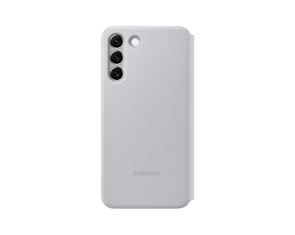 Samsung Galaxy S22 Plus Smart LED View Açık Gri Kılıf