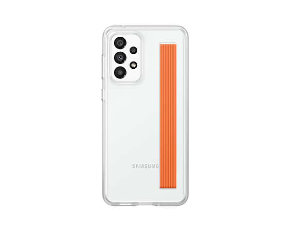 SAMSUNG GALAXY A33 İNCE KORDONLU KILIF - ŞEFFAF