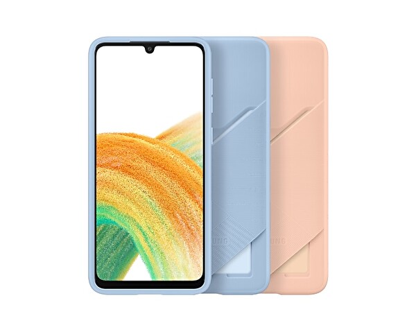SAMSUNG GALAXY A33 KART YUVALI KILIF - TURUNCU