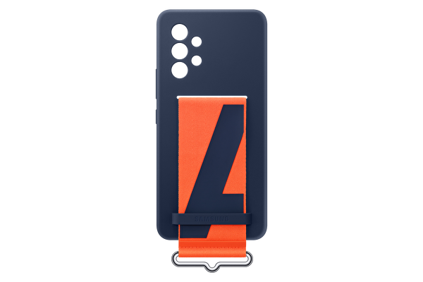 SAMSUNG GALAXY A53 KORDONLU SILIKON KILIF - LACIVERT