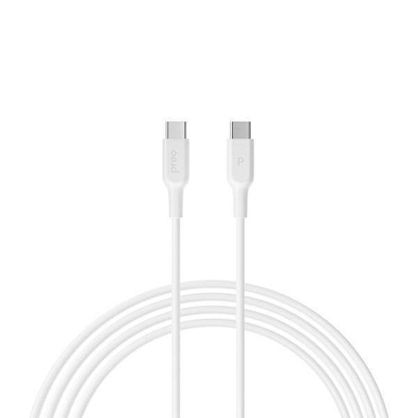 Preo MMU137 Usb C to Type C 3A Şarj Kablosu