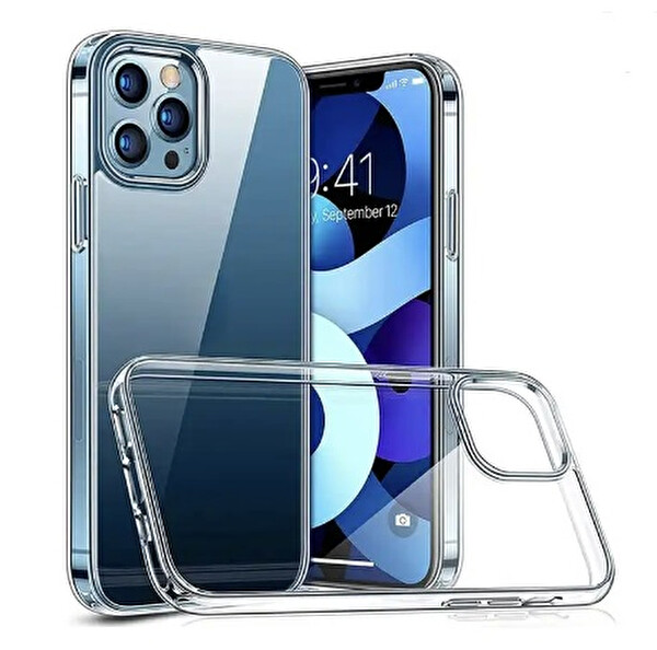 Preo iPhone 15 Promax Şeffaf Telefon Kılıfı 