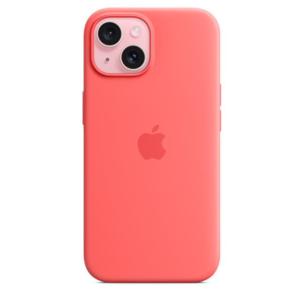 Apple Mt0v3zm A İPhone 15 Magsafe Özellikli Silikon Guava Kılıf 2
