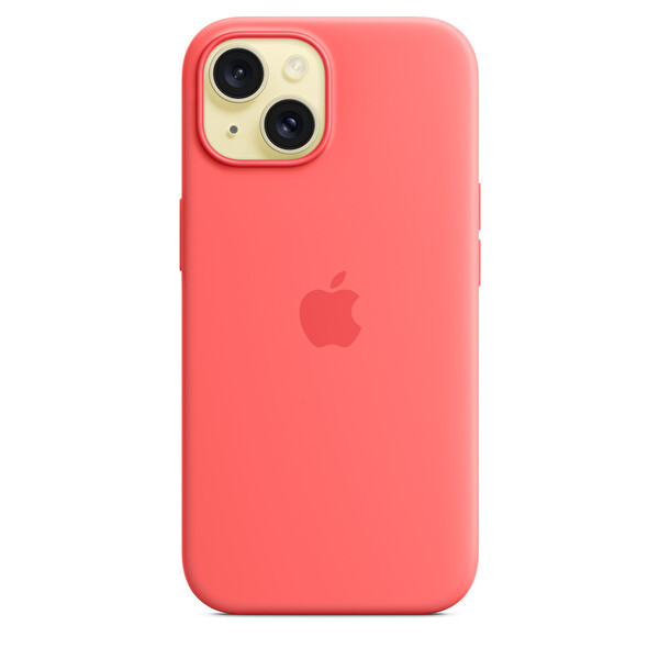 Apple Mt0v3zm A İPhone 15 Magsafe Özellikli Silikon Guava Kılıf 3