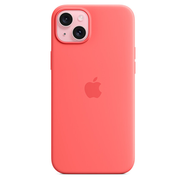 Apple Mt163zm A İPhone 15 Plus Magsafe Özellikli Silikon Guava Kılıf 2