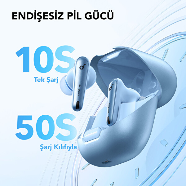 Anker Soundcore Liberty 4 Nc Açık Mavi Bluetooth Kulaklık Fiyatı