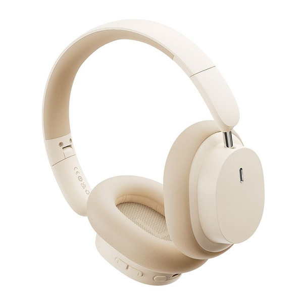 Baseus D05 Beyaz Bluetooth Headphone  4