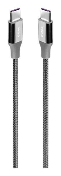 Ttec Alumicable USB-C - USB-C 200Cm 65W PD/Qc Hizli Şarj/Data Kablosu Uzay Grisi