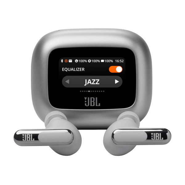 JBL Live Beam 3 Kablosuz Kulak İçi Gümüş Kulaklık 