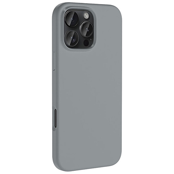 Zore Kivi Magsafe iPhone 16 Pro Natural Titanium Silikon Kapak 2
