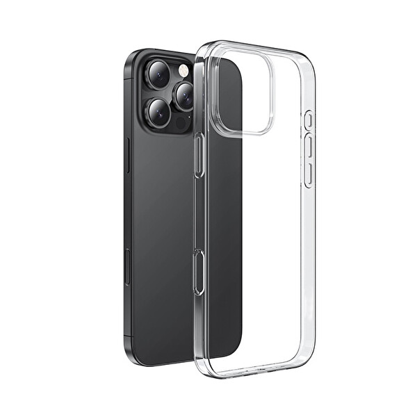 IP 16 Pro Şeffaf Silikon Kapak