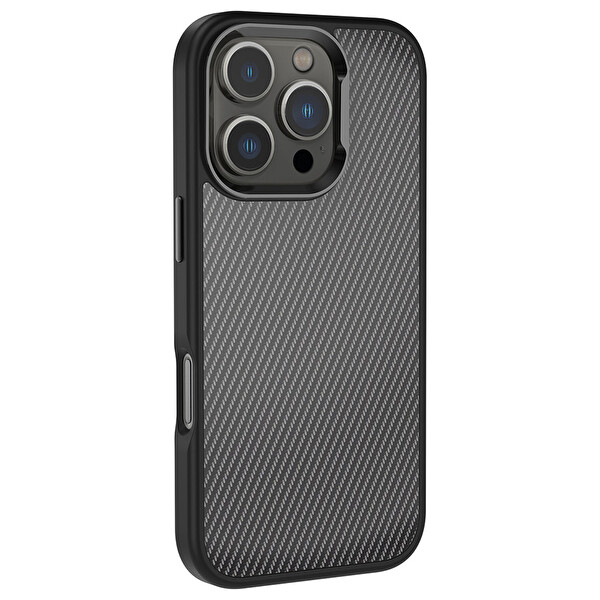 Zore Venus IP 16 Pro Siyah Sert Kapak 2