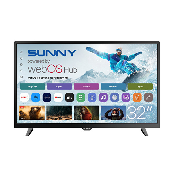 AXEN AX32DAL540 32" 80 EKRAN HD WEBOS SM (OUTLET)