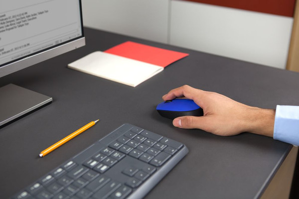 LOGITECH M171 KABLOSUZ MOUSE MAVI (OUTLET)