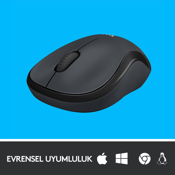 LOGITECH M220 KABLOSUZ SILENT MOUSE SIYA (OUTLET)