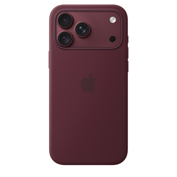 Apple MK914ZM/A iPhone 18 Pro Max için Mag Safe özellikli Silikon Kılıf Burgonya (OUTLET) — Teknosa ürün görseli