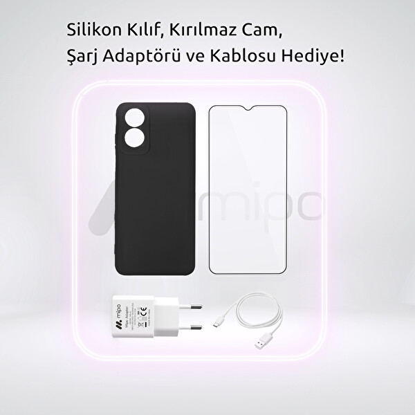 Mipo M46 Pro 128 GB Siyah Cep Telefonu (Mipo Türkiye Garantili)