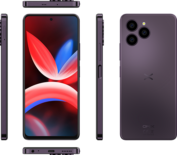 Omix X6 128 GB 6 GB RAM 6 GB VRAM Mor Cep Telefonu (Resmi Distribütör Garantili)