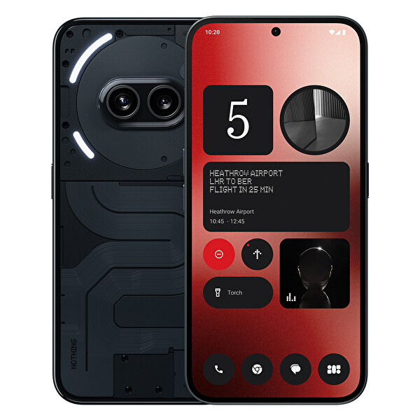 Nothing Phone (2a) 12/256 GB Siyah Cep Telefonu (Nothing Türkiye Garantili)