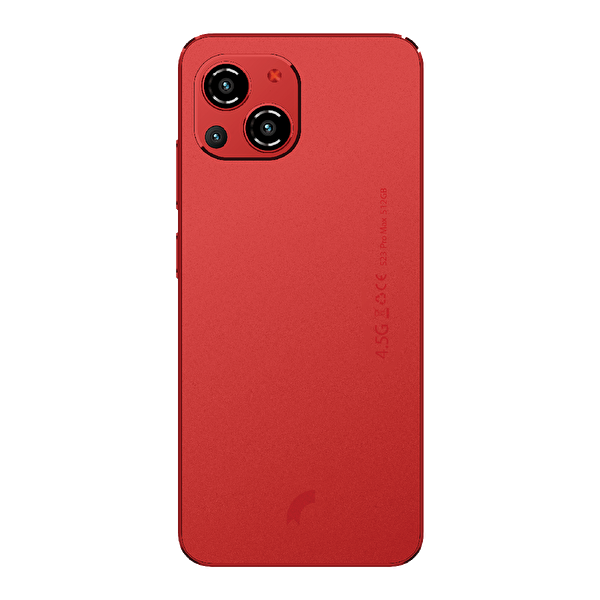 Reeder S23 Pro Max 6 GB 128 GB Kırmızı Cep Telefonu (Resmi Distribütör Garantili)