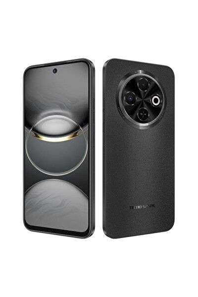 Tecno Spark 30C 4 GB RAM 128 GB Siyah Cep Telefonu (Tecno Türkiye Garantili)