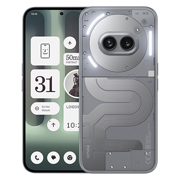 Nothing Phone 2A Plus 12 GB RAM 256 GB Gri Cep Telefonu (Resmi Distribütör Garantili)